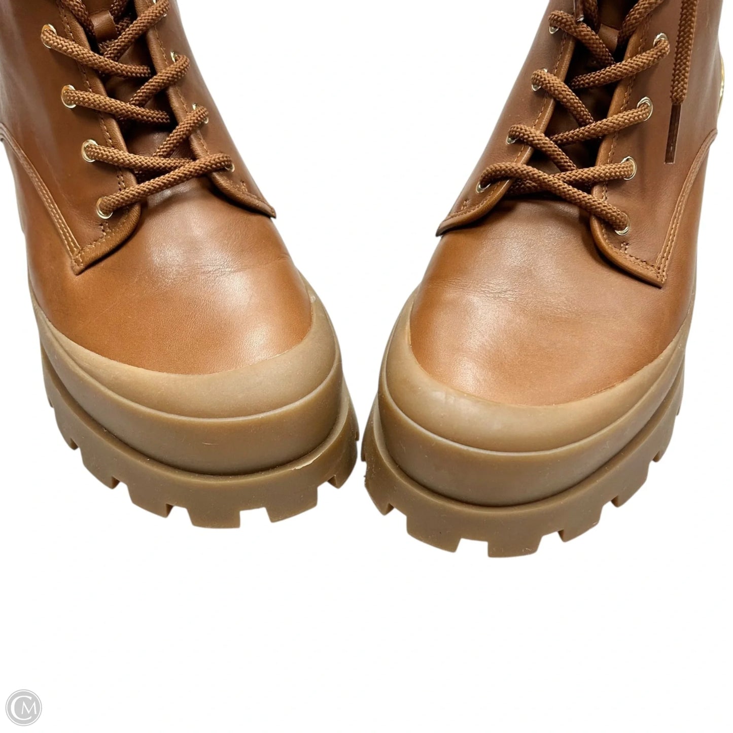 Boots Combat By Michael By Michael Kors In Tan, Size: 9.5