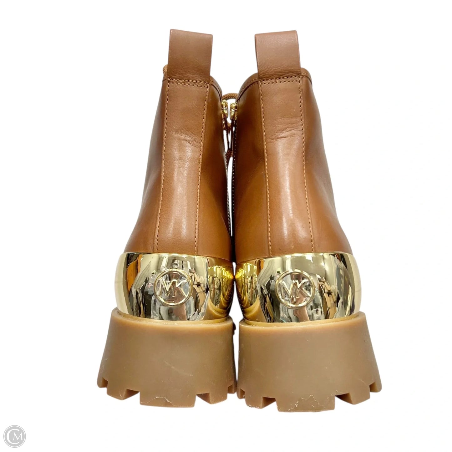 Boots Combat By Michael By Michael Kors In Tan, Size: 9.5