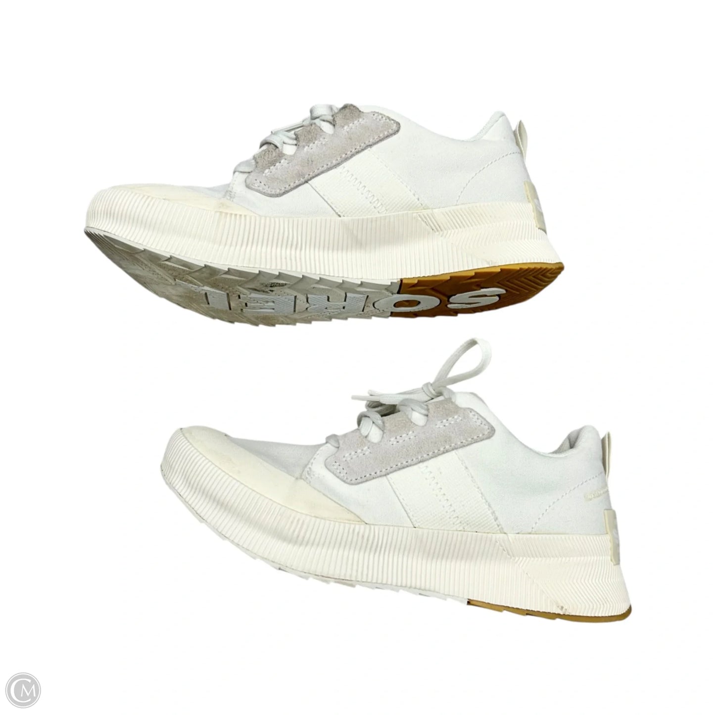 Shoes Sneakers By Sorel In Cream, Size: 9.5