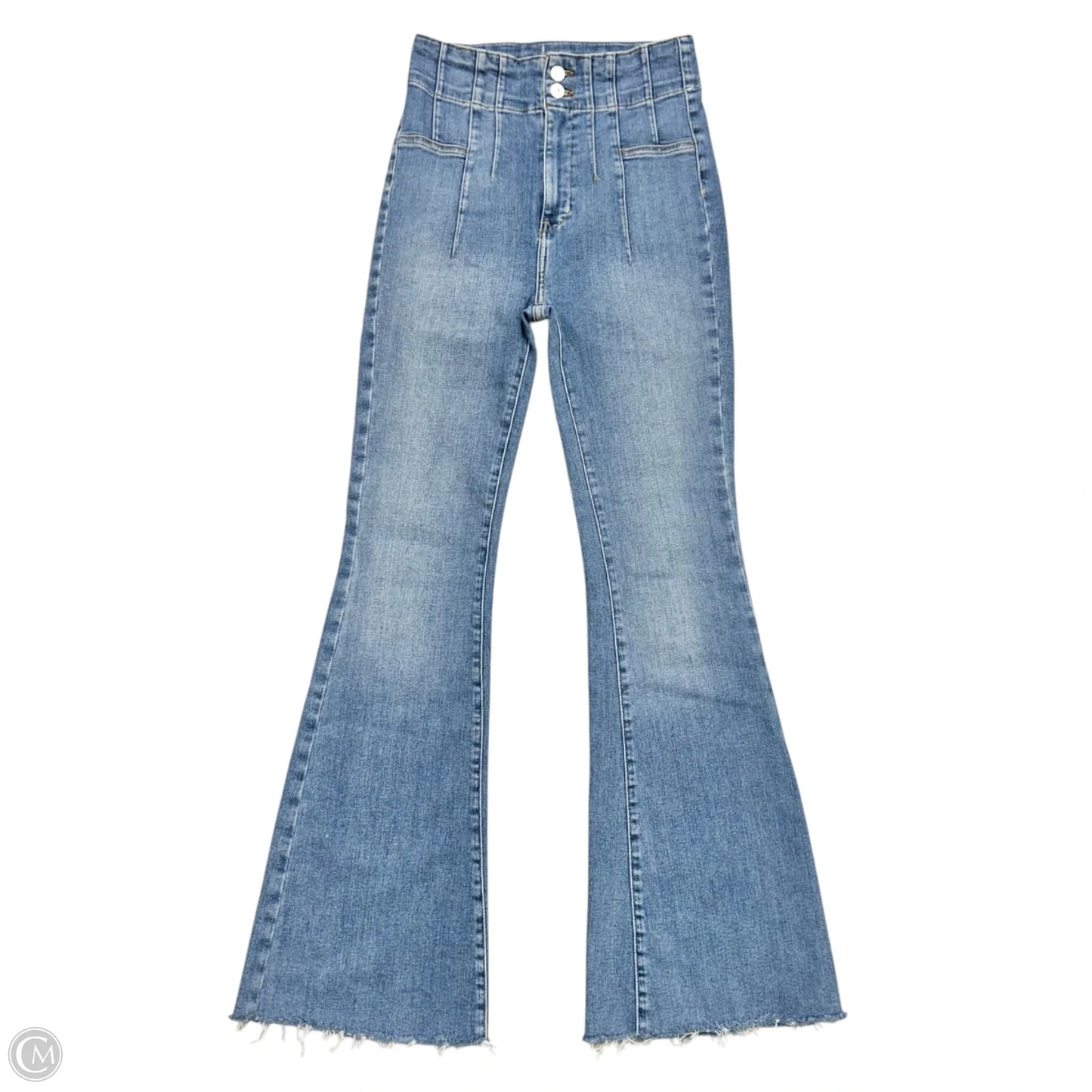 Jeans Flared By We The Free In Blue Denim, Size: 6