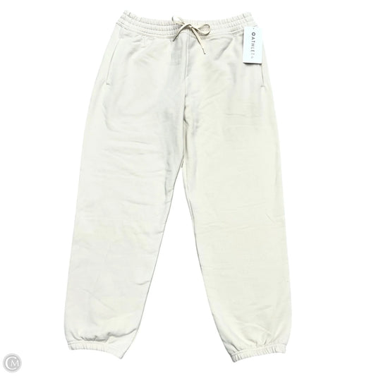 Athletic Pants By Athleta In Cream, Size: M