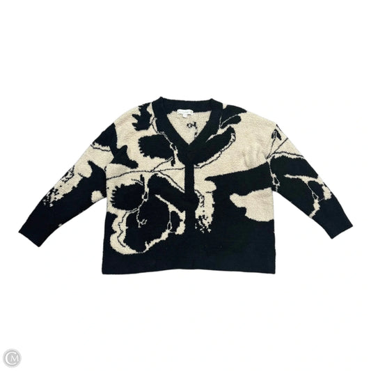 Sweater By Weekend In Black & Cream, Size: S/M