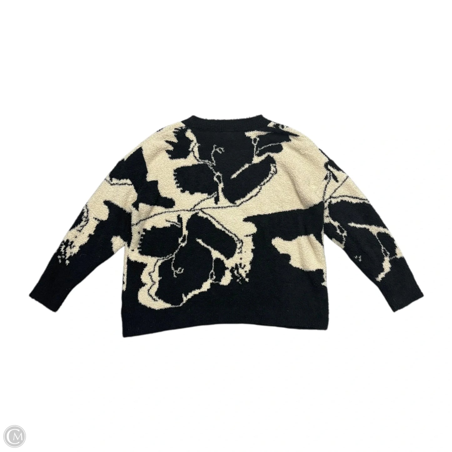 Sweater By Weekend In Black & Cream, Size: S/M