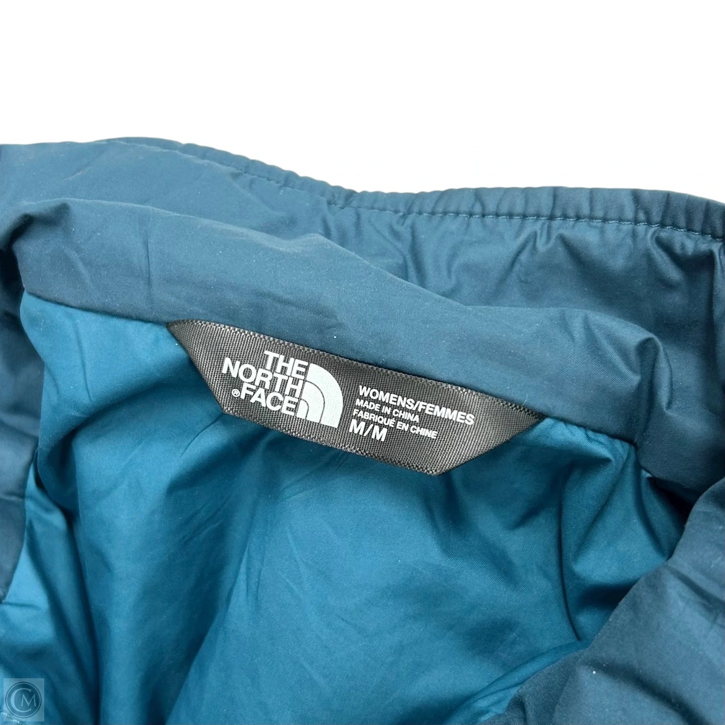 Jacket Puffer & Quilted By The North Face In Teal, Size: M