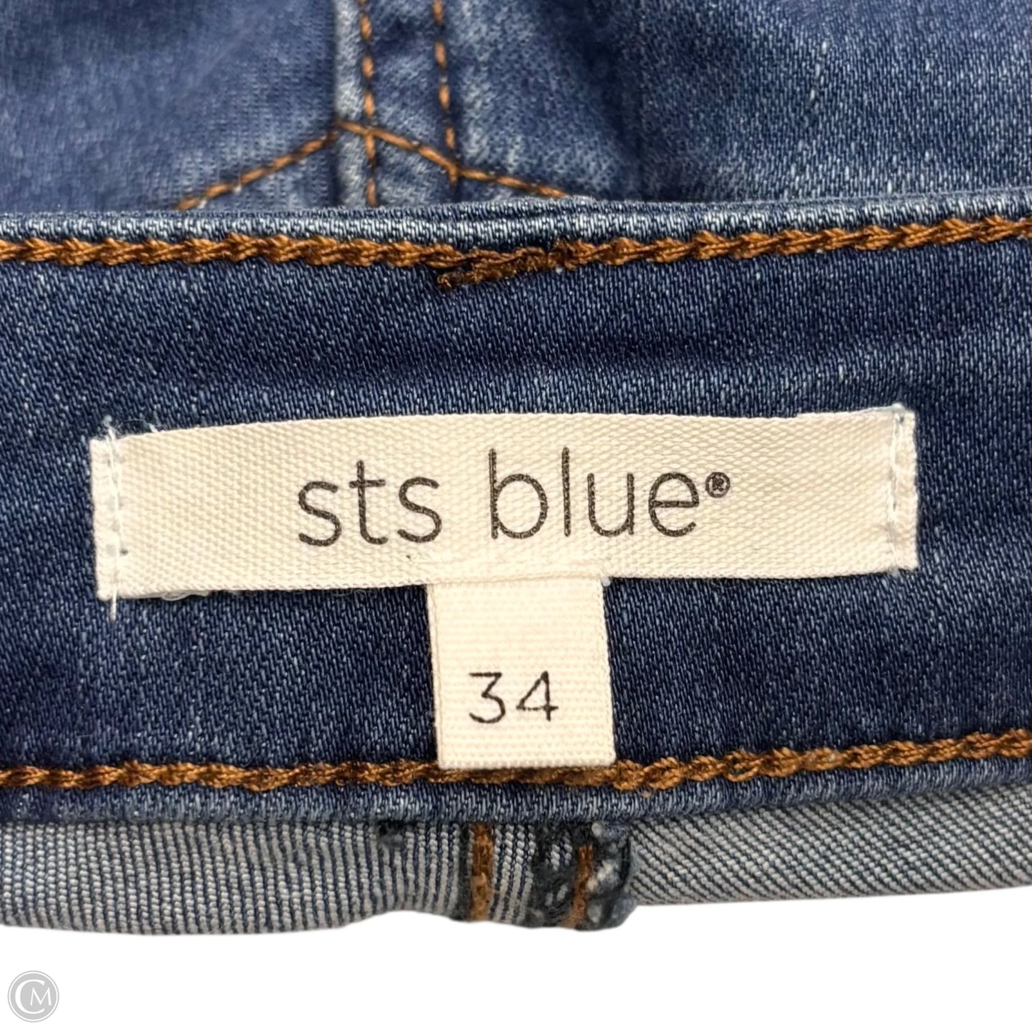 Pants Wide Leg By Sts Blue In Blue, Size: 18