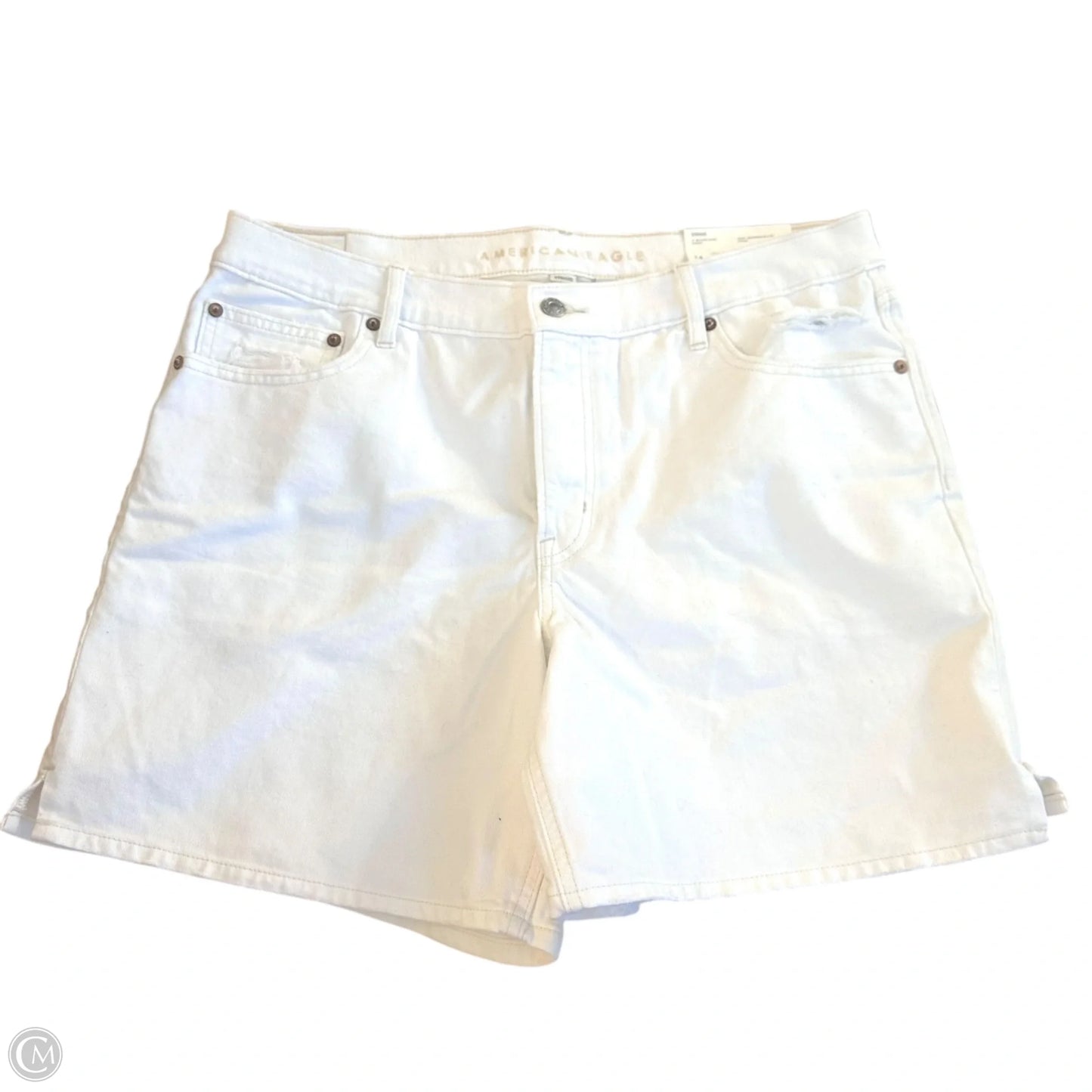 Shorts By American Eagle In White, Size: 14