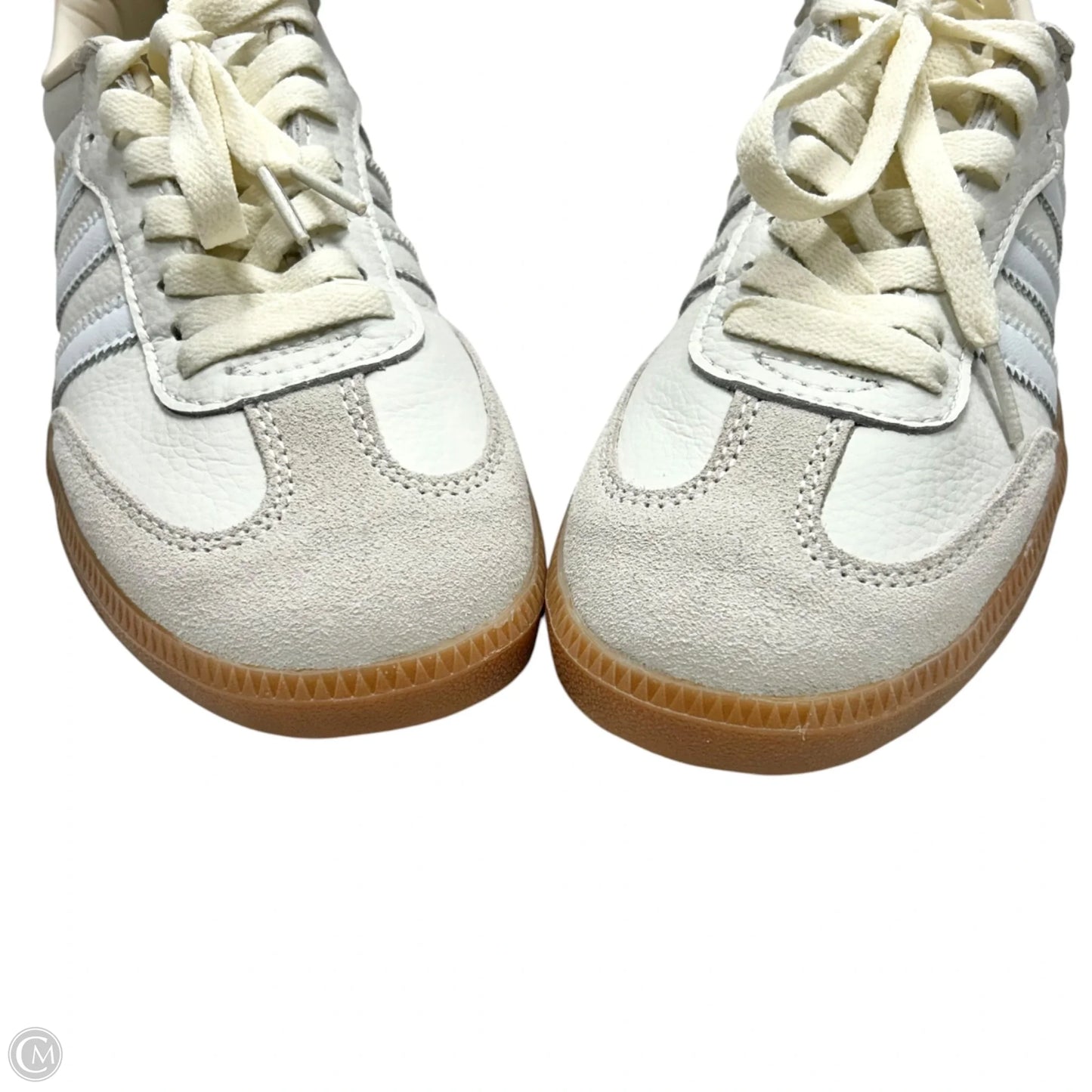 Shoes Sneakers By Adidas In Cream, Size: 7