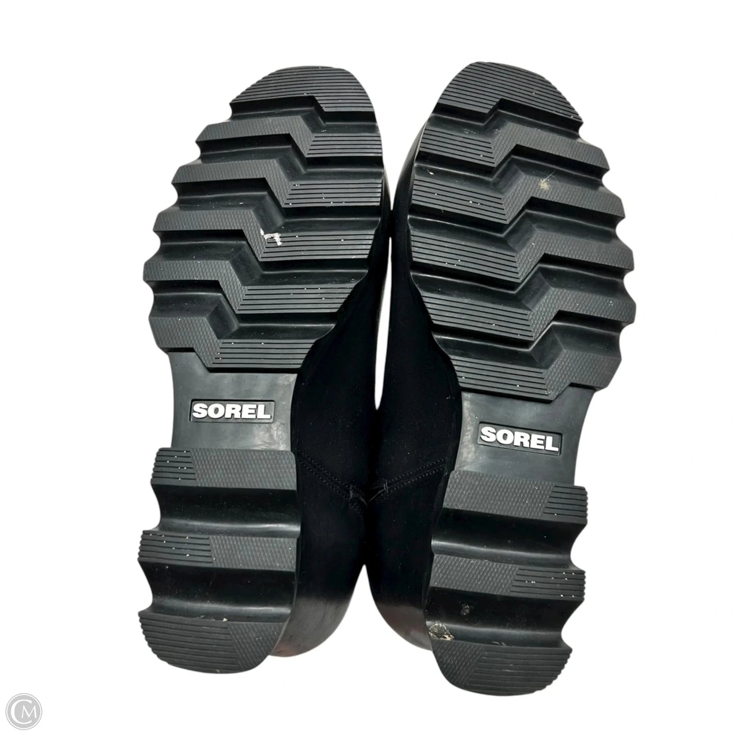 Boots Ankle Heels By Sorel In Black, Size: 8