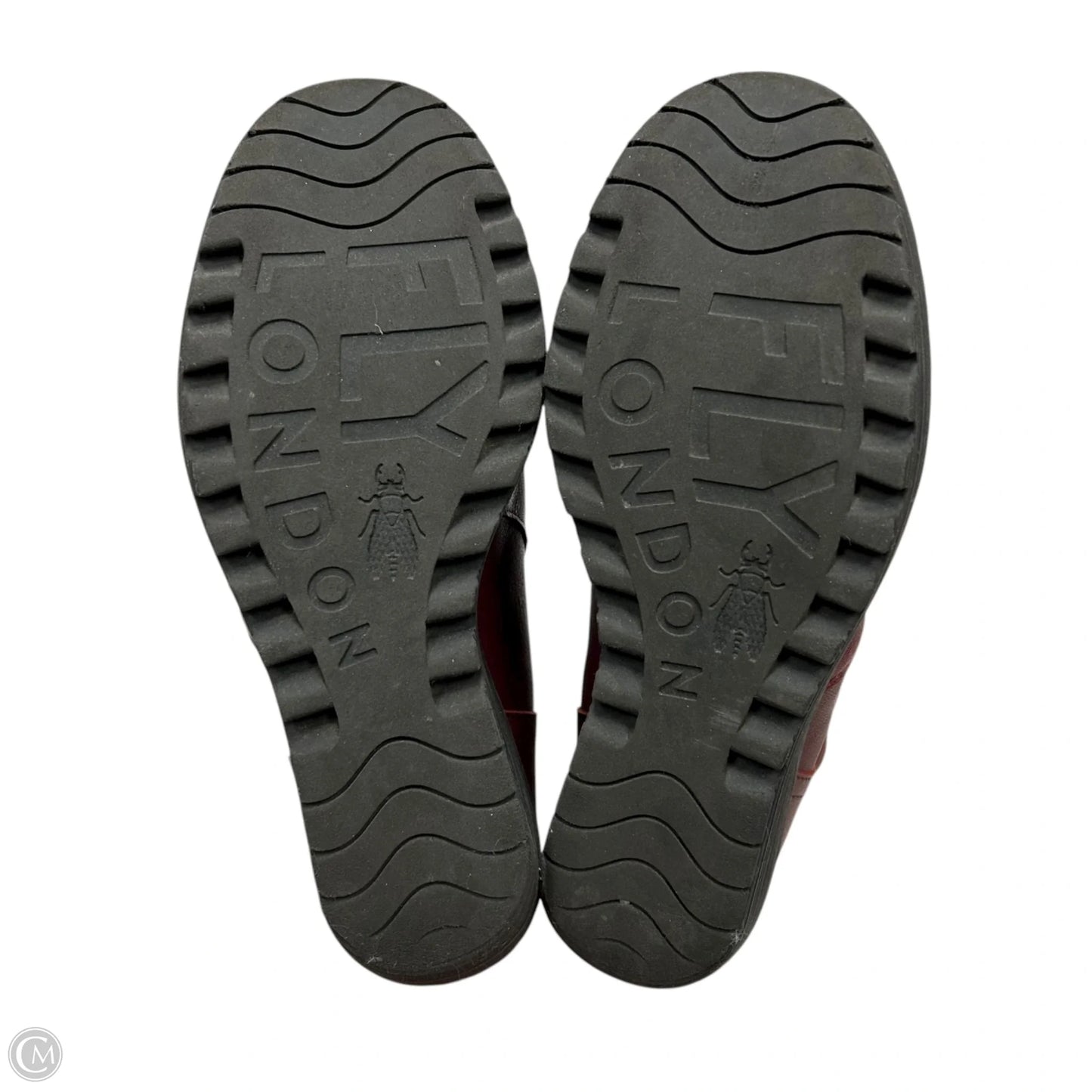 Boots Ankle Heels By Fly London In Red, Size: 9.5