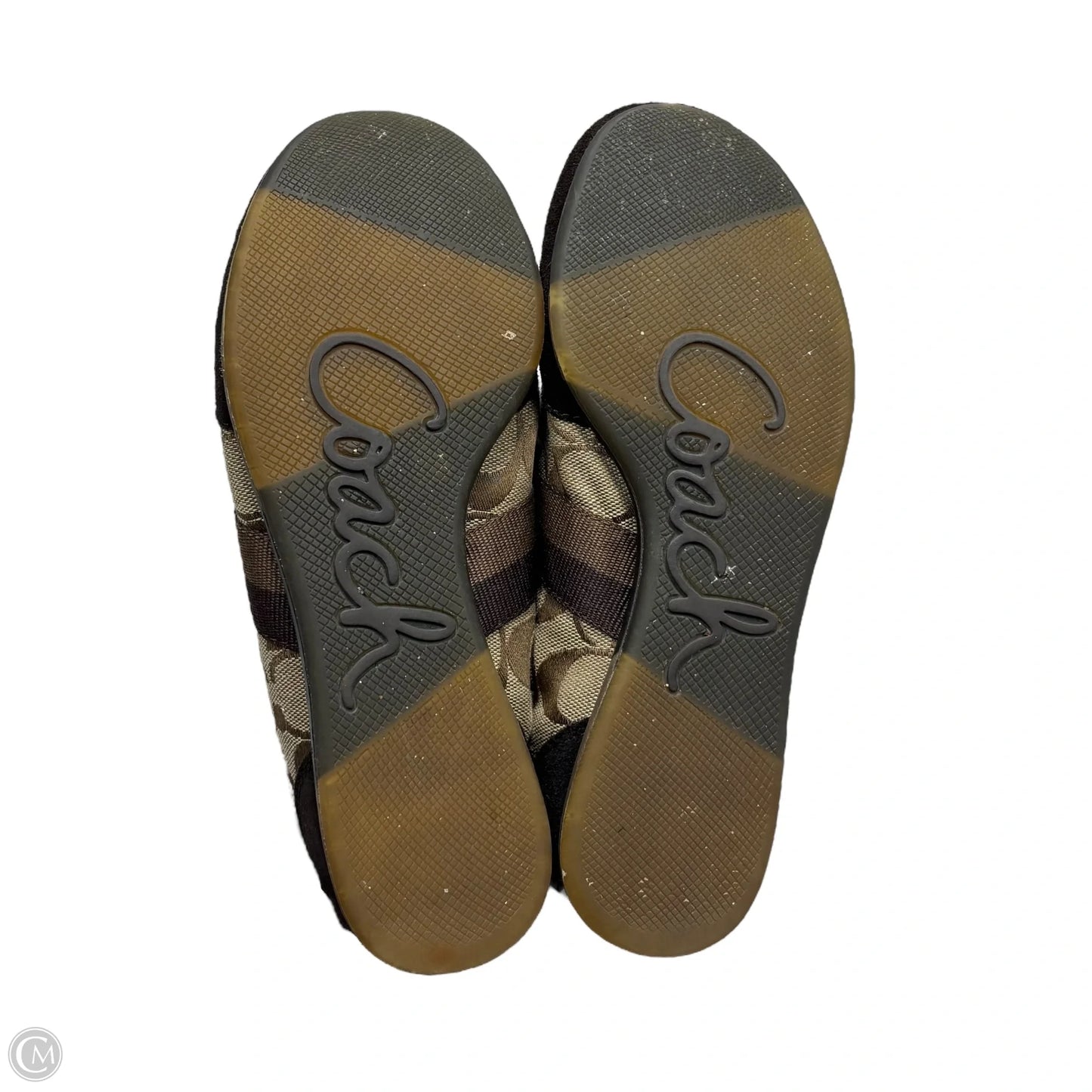 Shoes Designer By Coach In Brown & Tan, Size: 6