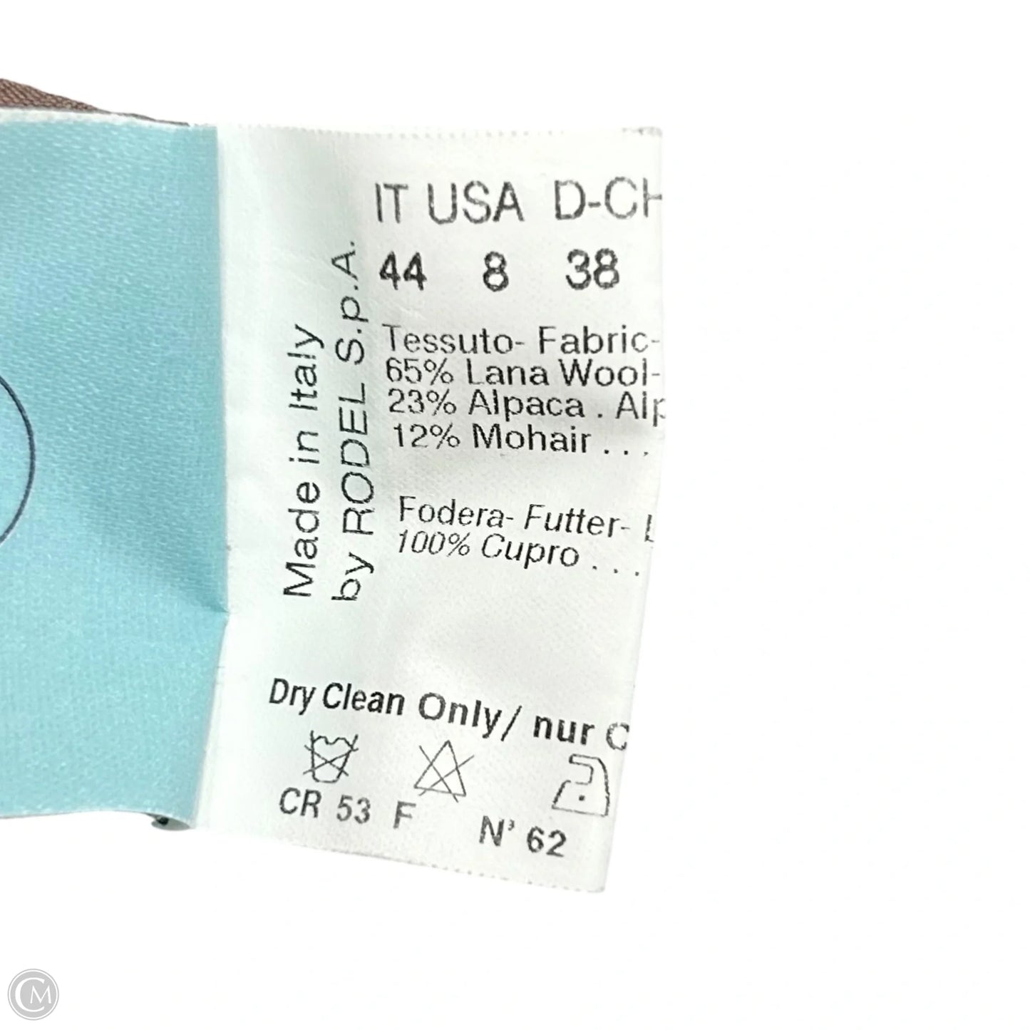 Coat Peacoat By Cinzia Rocca In Tan, Size: M