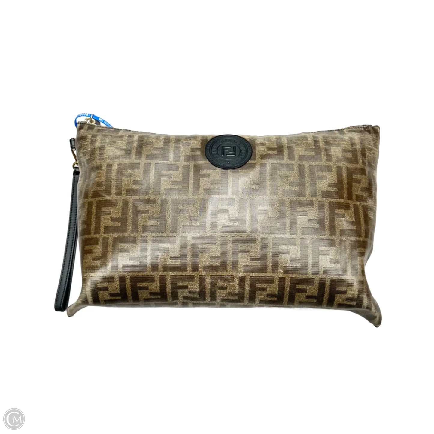 Wristlet Luxury Designer By Fendi, Size: Medium