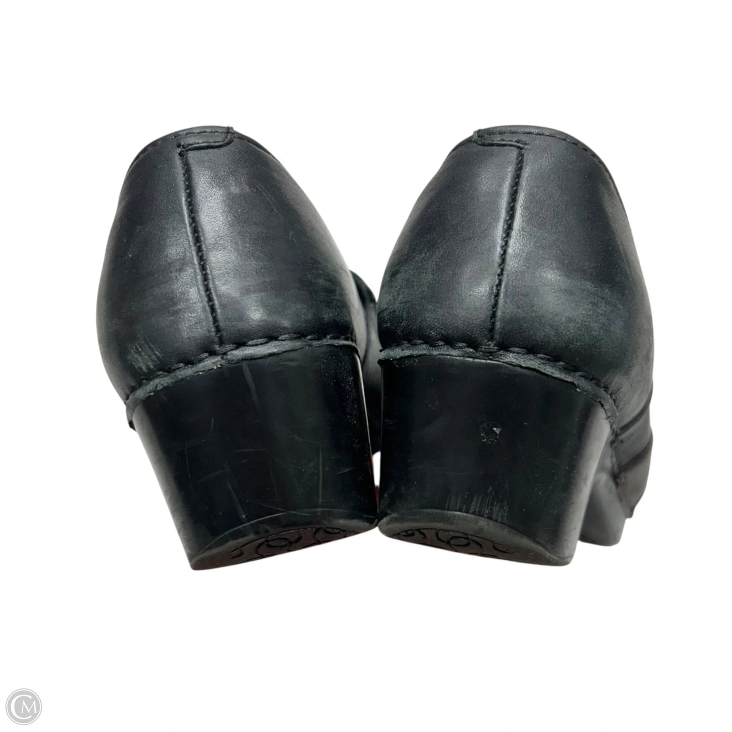 Shoes Heels Block By Dansko In Black & Brown, Size: 8.5