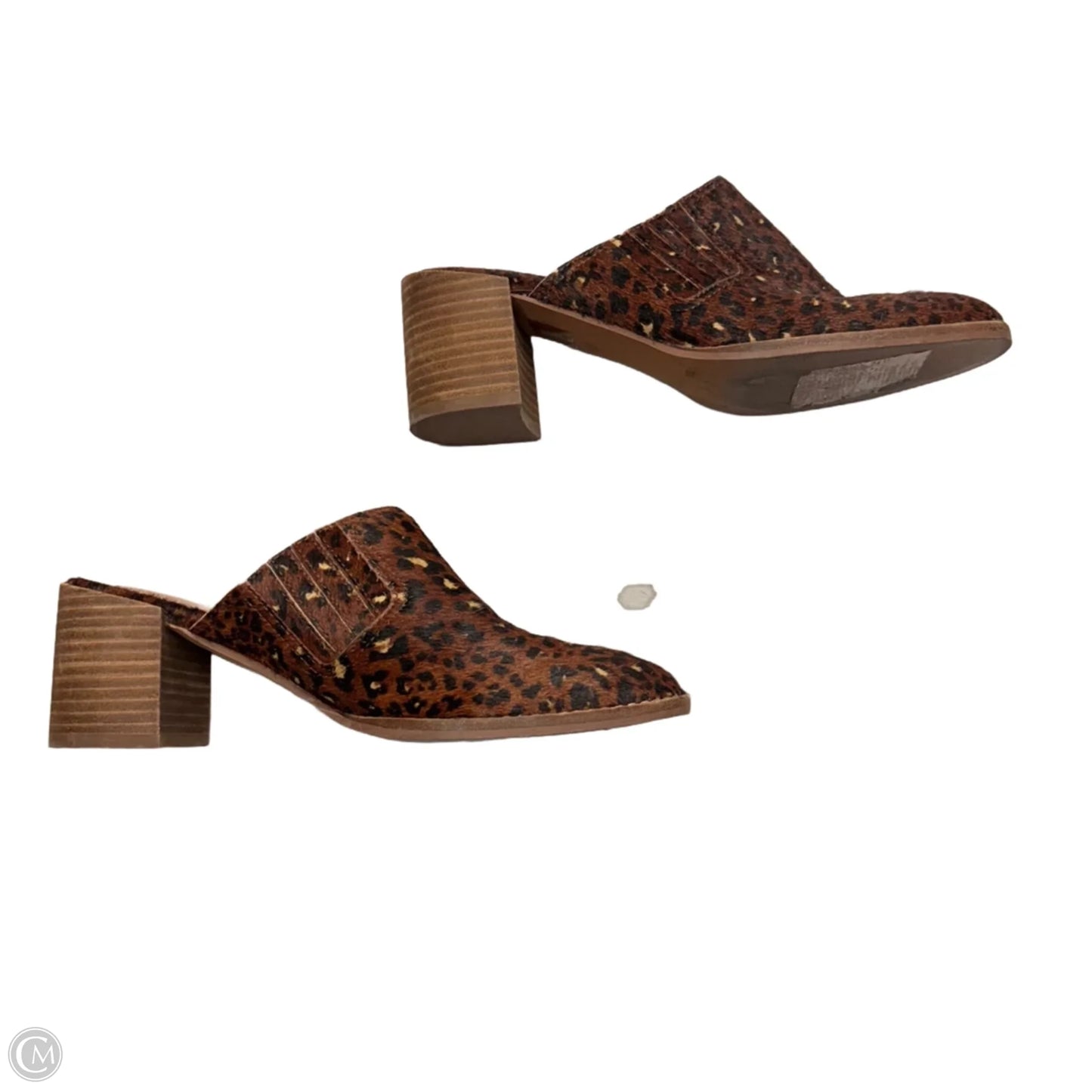 Shoes Heels Block By Madewell In Leopard Print, Size: 6.5