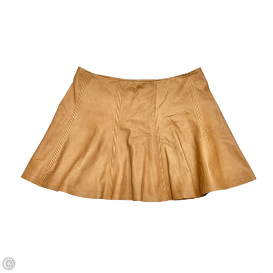 Skirt Mini & Short By Polo Ralph Lauren In Tan, Size: 14