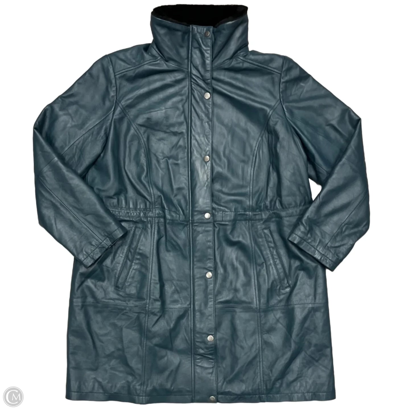 Coat Other By Jessica London In Teal, Size: Xxl