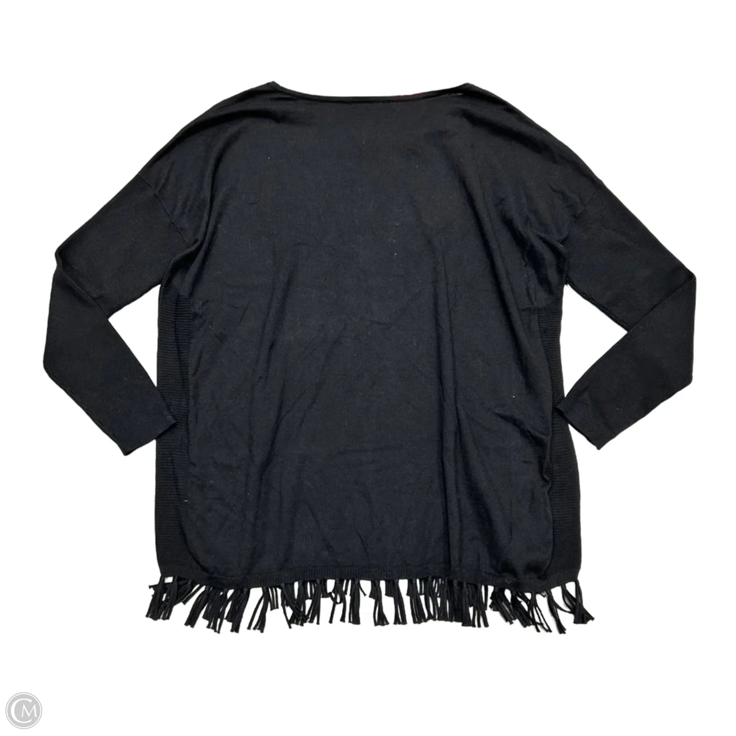 Sweater Cardigan Designer By Lilly Pulitzer In Black, Size: L