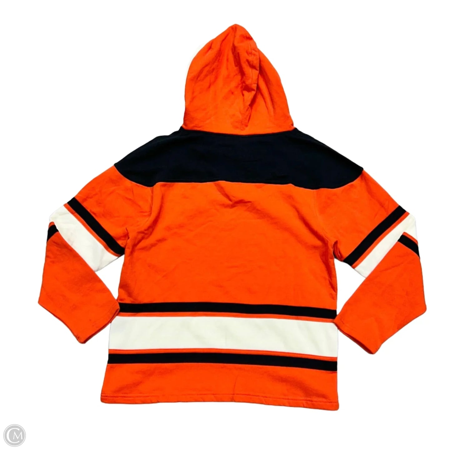 Top Long Sleeve By Gts In Black & Orange, Size: M