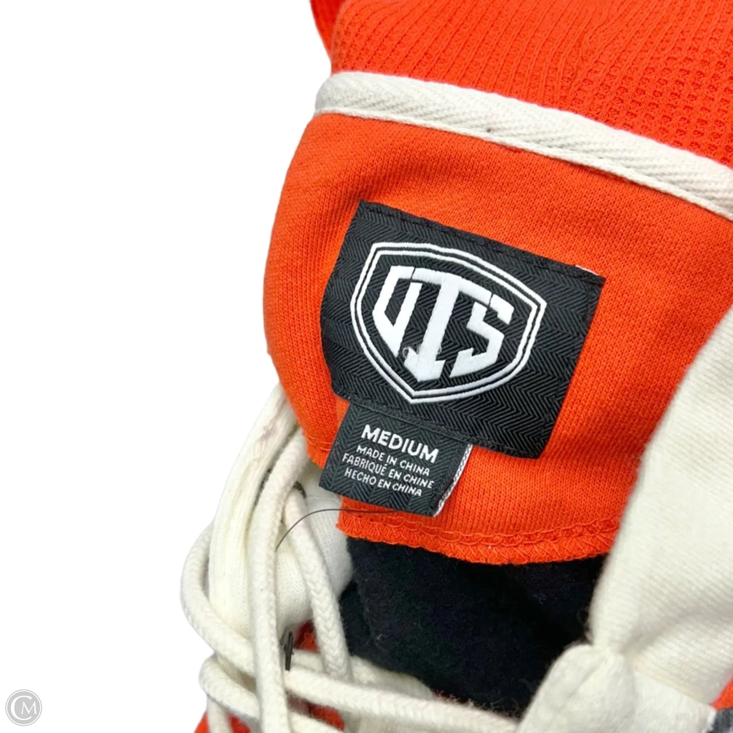 Top Long Sleeve By Gts In Black & Orange, Size: M