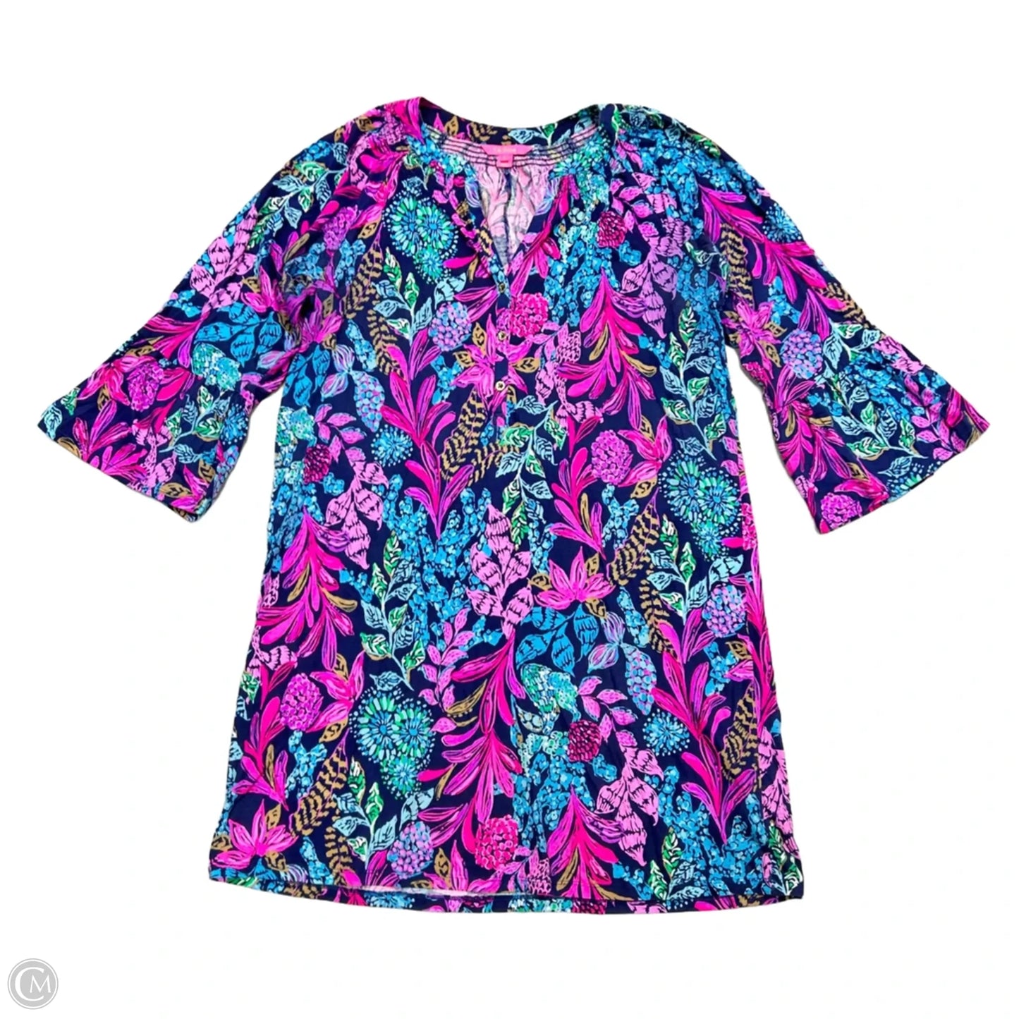 Dress Designer By Lilly Pulitzer In Blue, Size: Xl