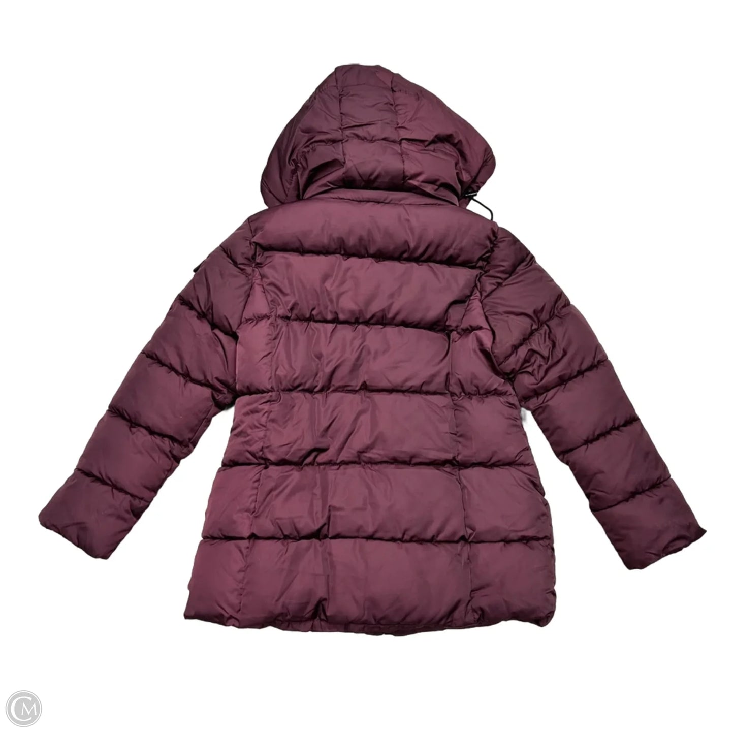 Coat Puffer & Quilted By Steve Madden In Maroon, Size: S