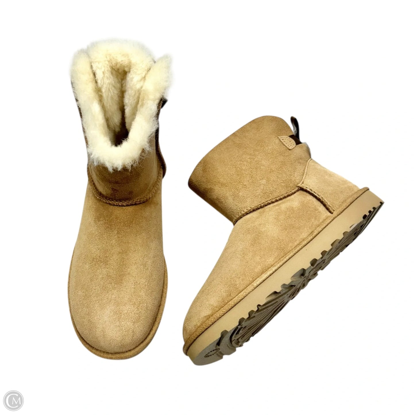 Boots Designer By Ugg In Tan, Size: 7