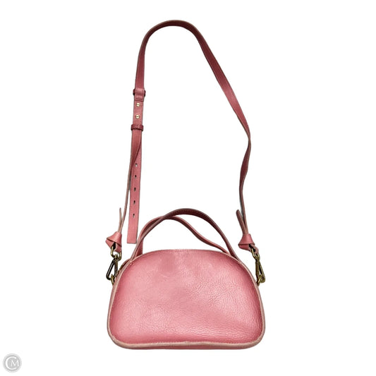 Crossbody Leather By Madewell, Size: Small