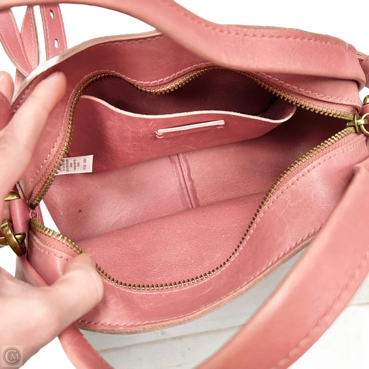 Crossbody Leather By Madewell, Size: Small