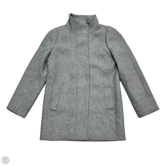 Coat Peacoat By J. Crew In Grey, Size: S