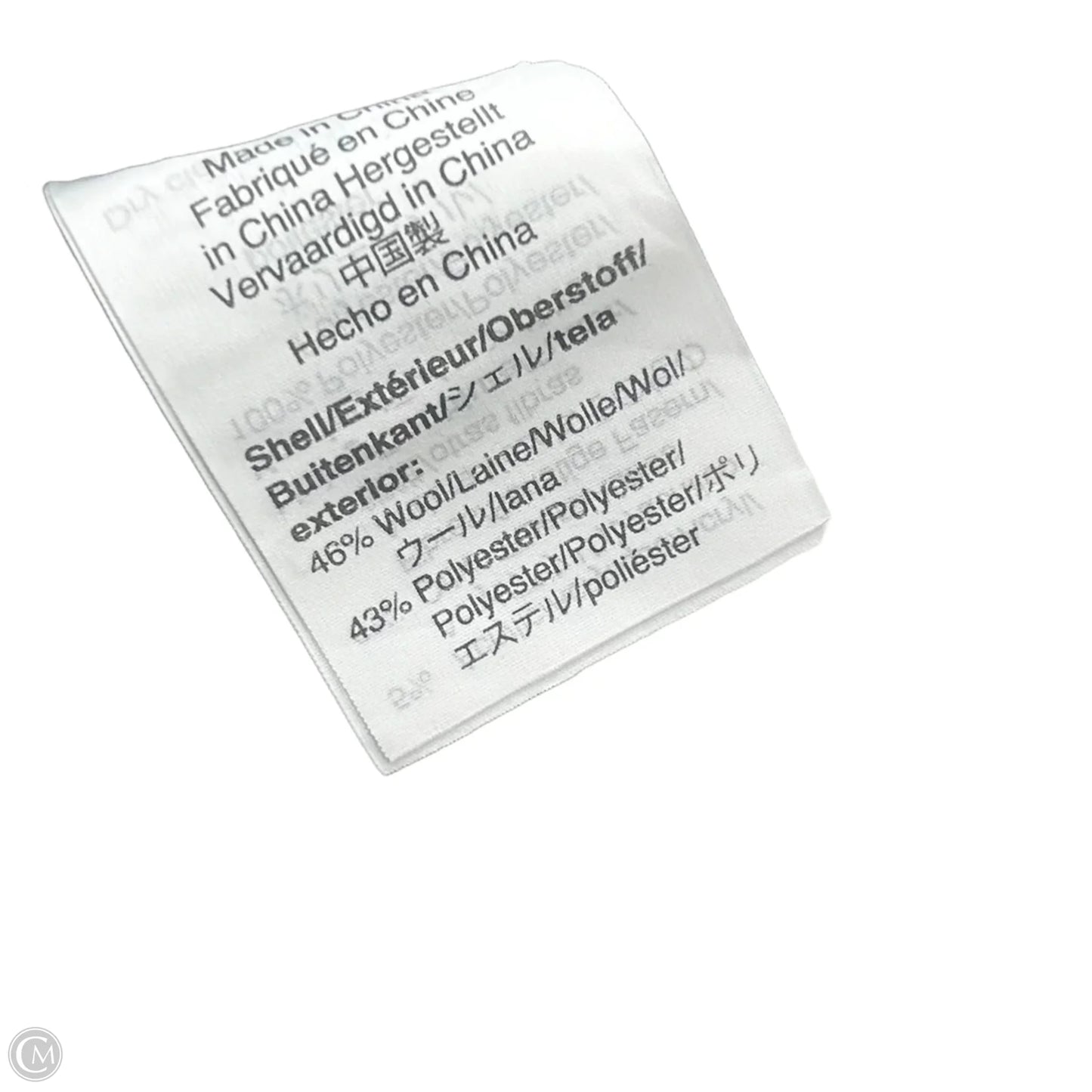 Coat Peacoat By J. Crew In Grey, Size: S