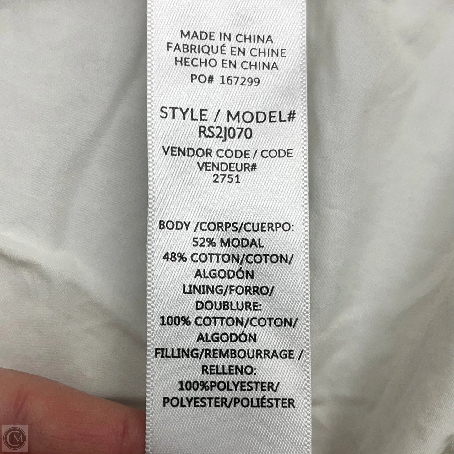 Coat Trench Coat By Splendid In White, Size: S