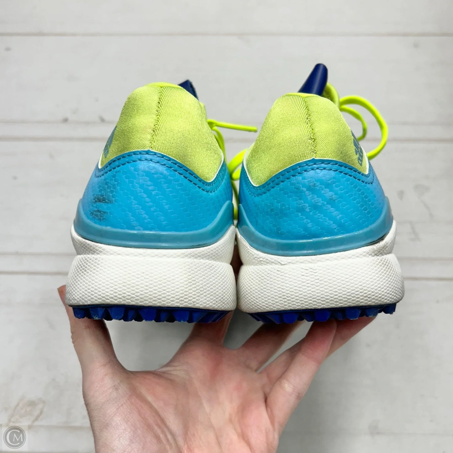 Shoes Athletic By Adidas In Blue & Green, Size: 6
