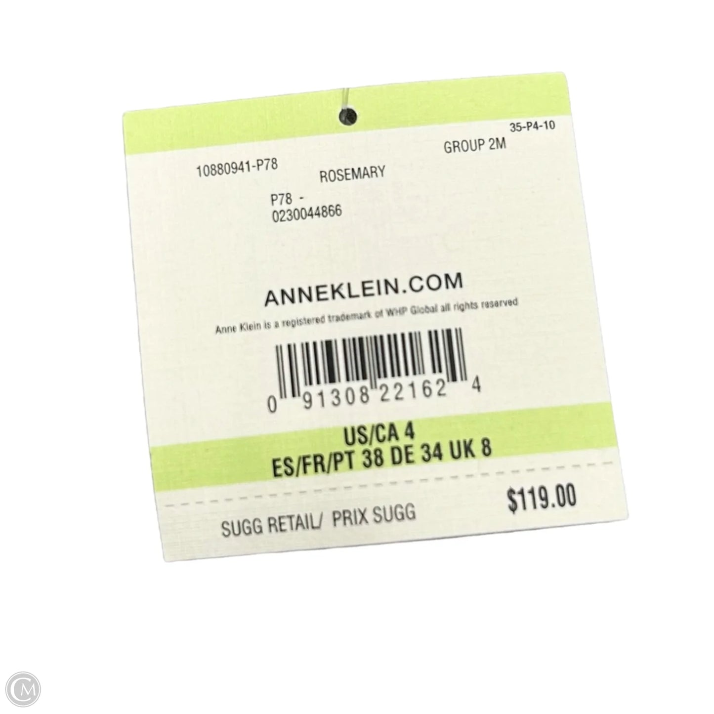 Dress Casual Midi By Anne Klein In Green, Size: S