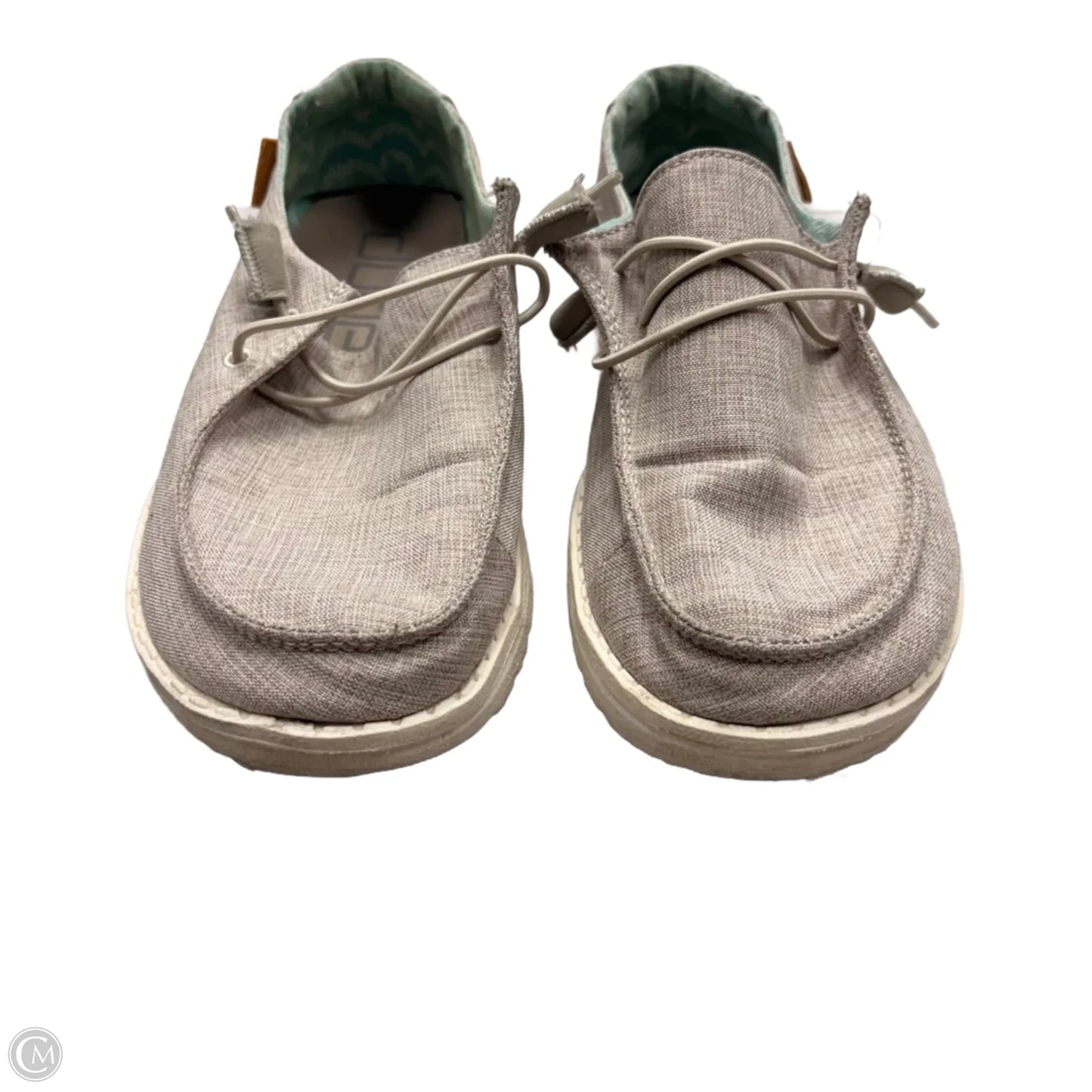 Shoes Flats By Hey Dude In Cream, Size: 7