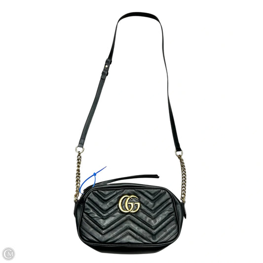 Crossbody Luxury Designer By Gucci, Size: Small