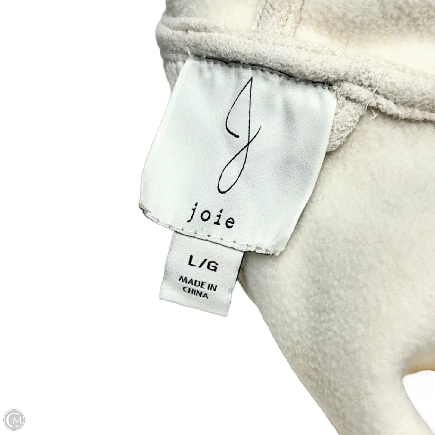 Coat Peacoat By Joie In Cream, Size: L
