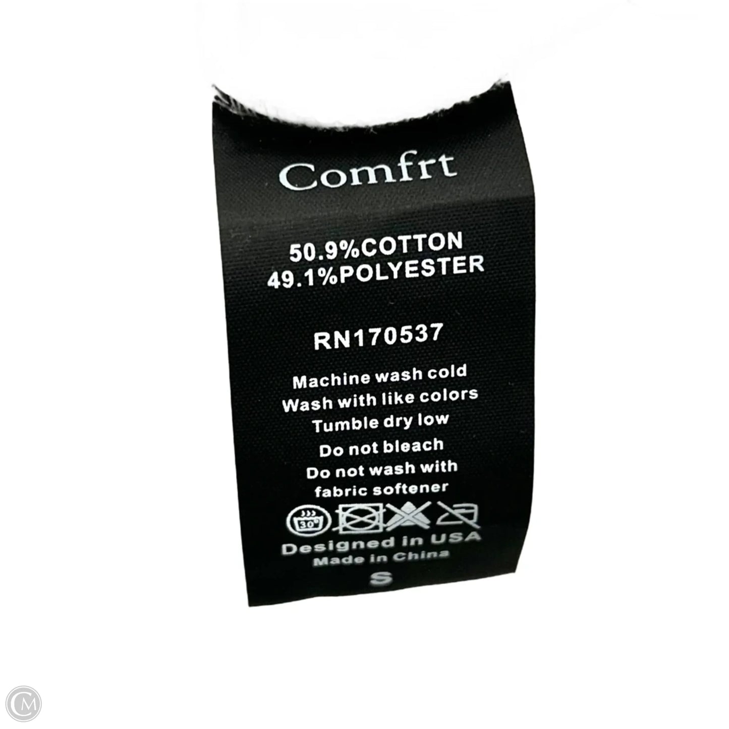 Sweatshirt Hoodie By Comfrt In Grey, Size: S