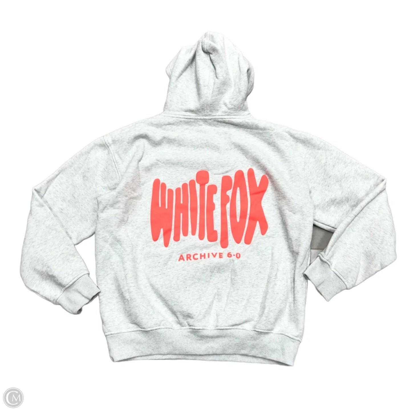 Sweatshirt Hoodie By White Fox In Grey, Size: L/Xl