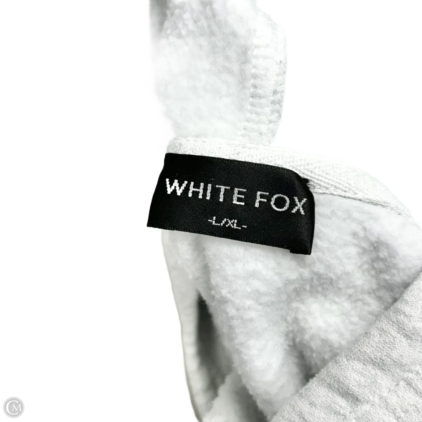 Sweatshirt Hoodie By White Fox In Grey, Size: L/Xl