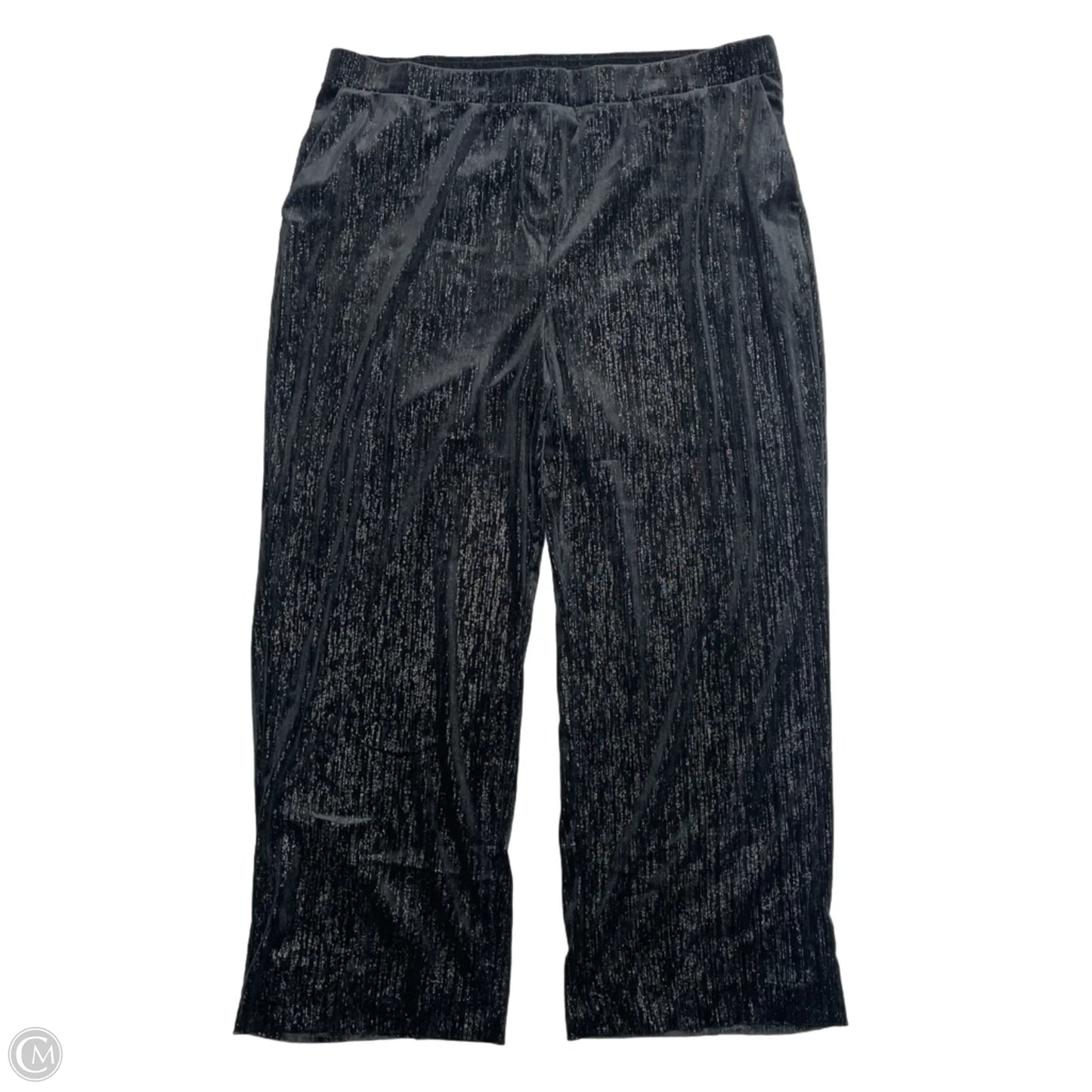 Pants Dress By Vince Camuto In Black & Silver, Size: 2x