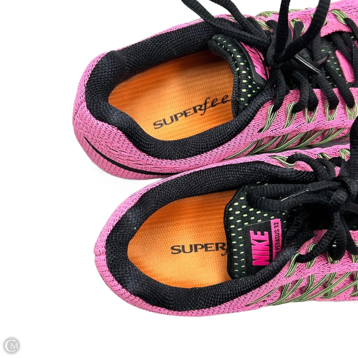 Shoes Athletic By Nike In Black & Pink, Size: 8.5