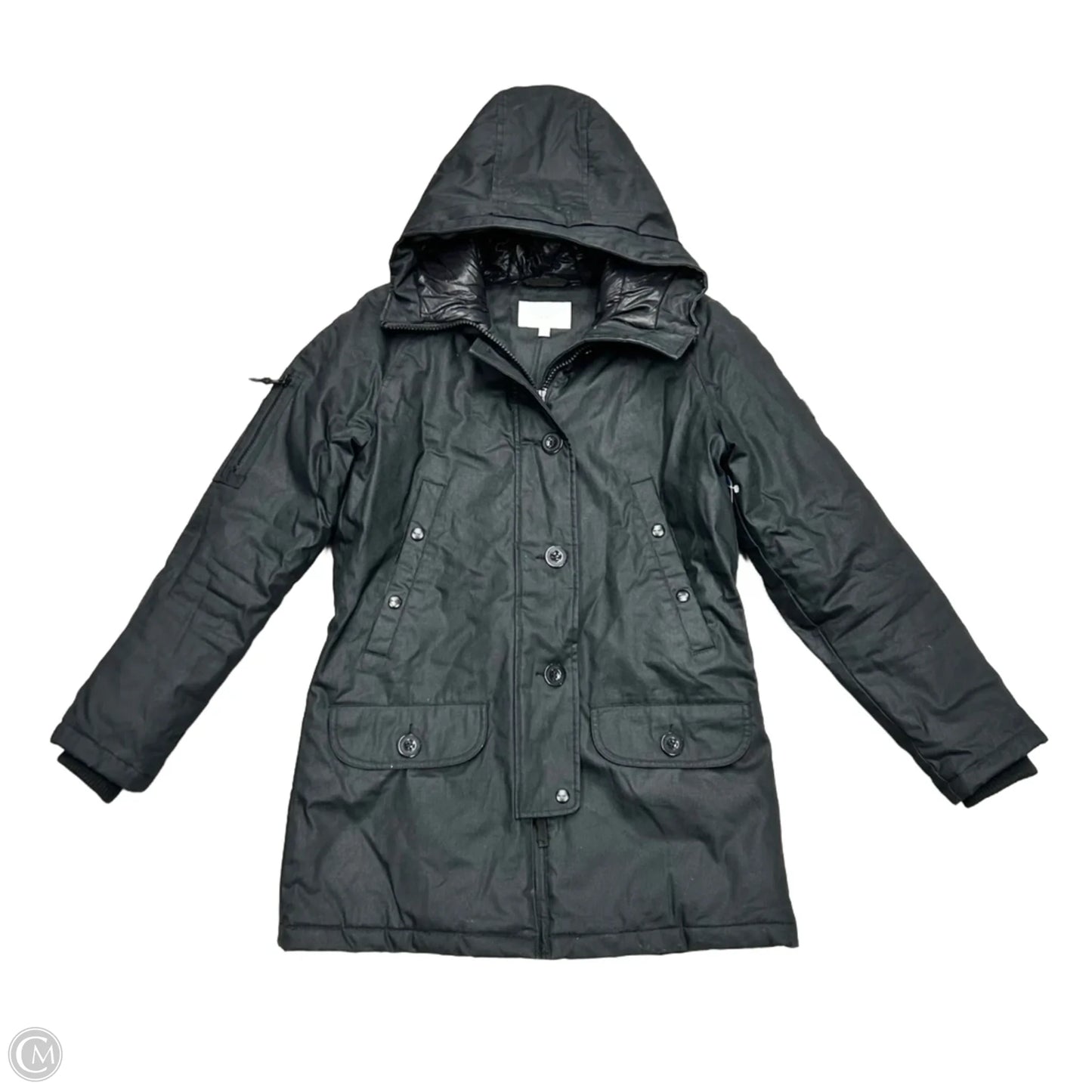 Coat Puffer & Quilted By Walter Baker In Black, Size: M