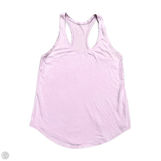 Athletic Tank Top By Lululemon In Purple, Size: S