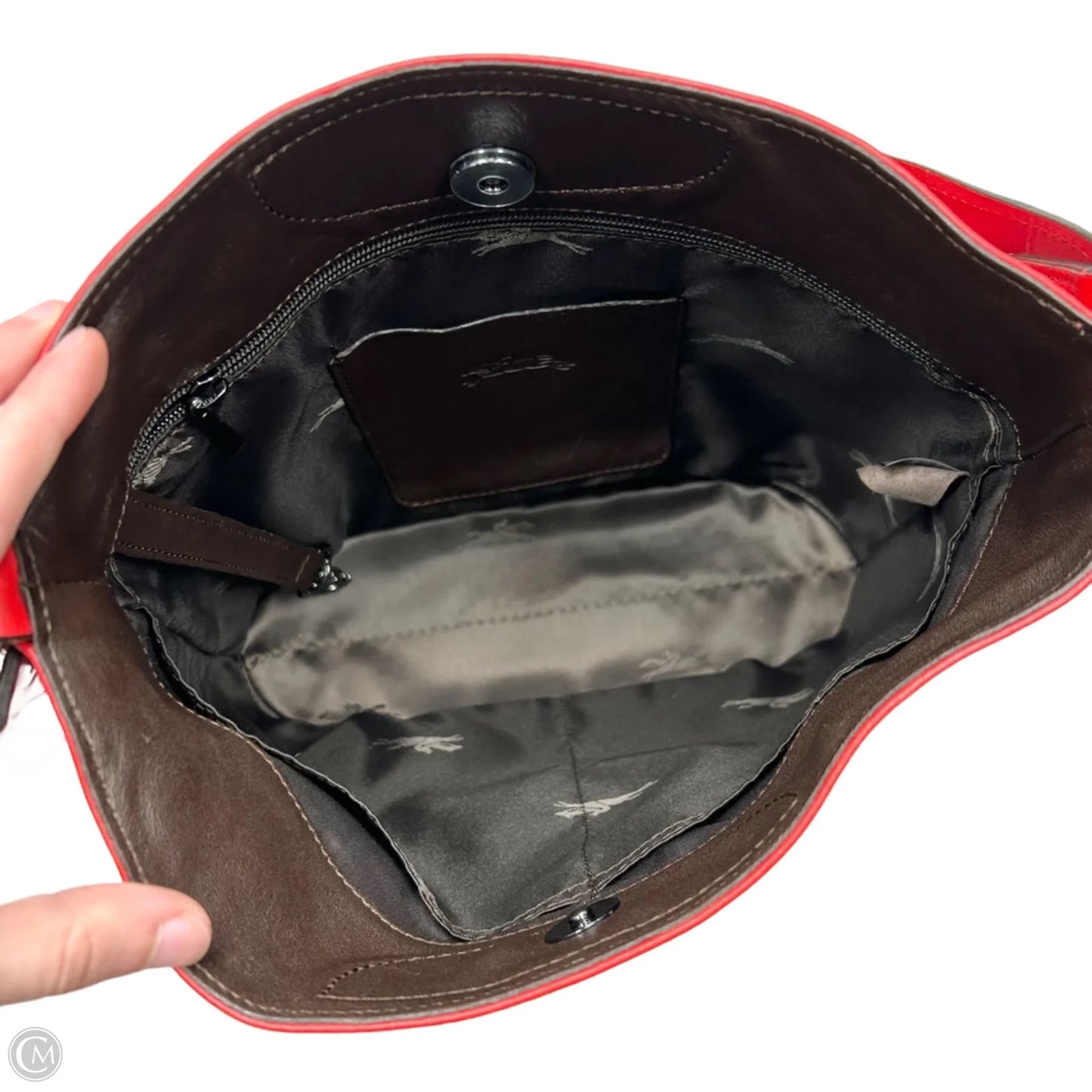 Crossbody Designer By Longchamp, Size: Medium