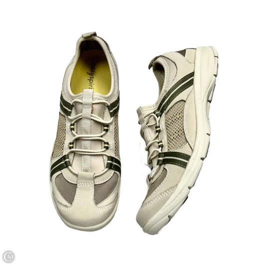 Shoes Sneakers By Easy Spirit In Cream & Green, Size: 9