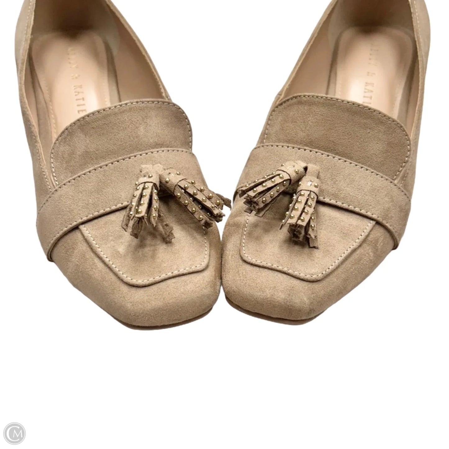 Shoes Heels Block By Kelly And Katie In Tan, Size: 7.5