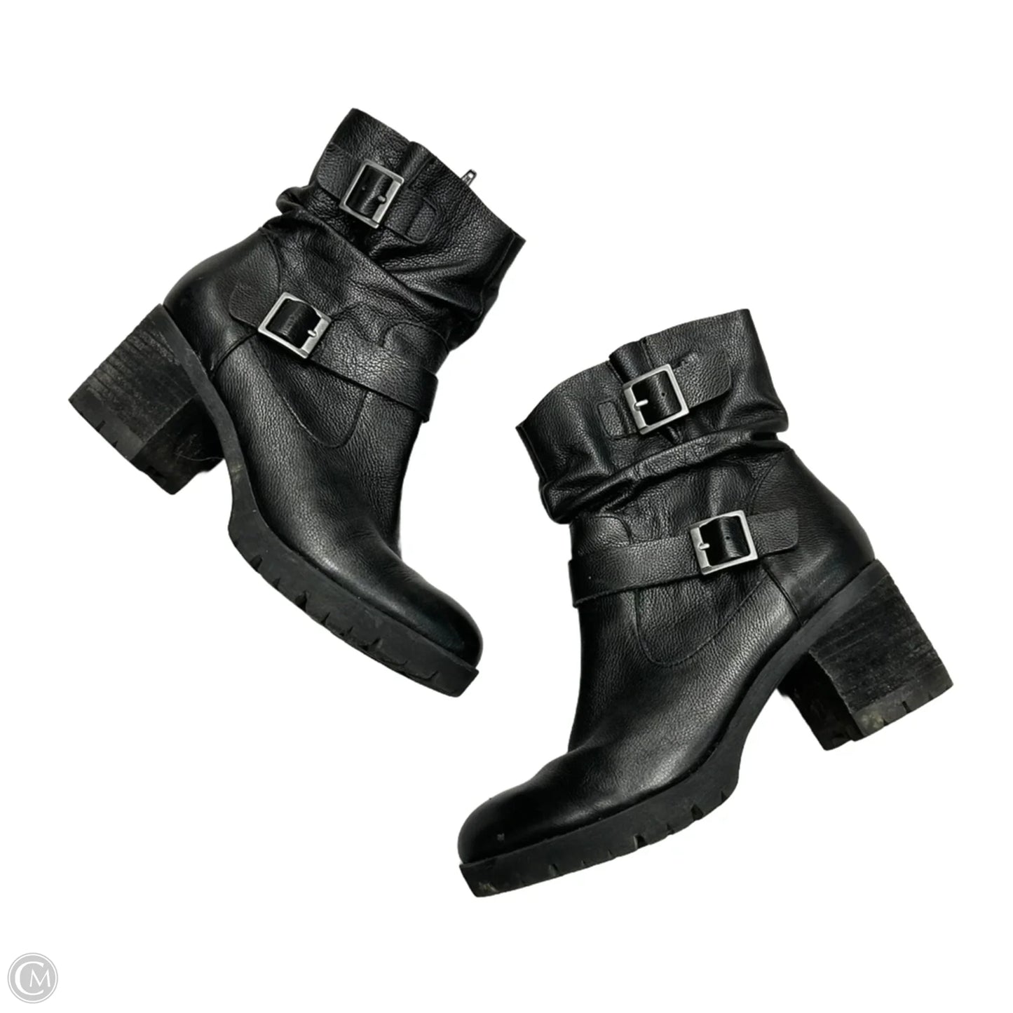 Boots Ankle Heels By Kork Ease In Black, Size: 8