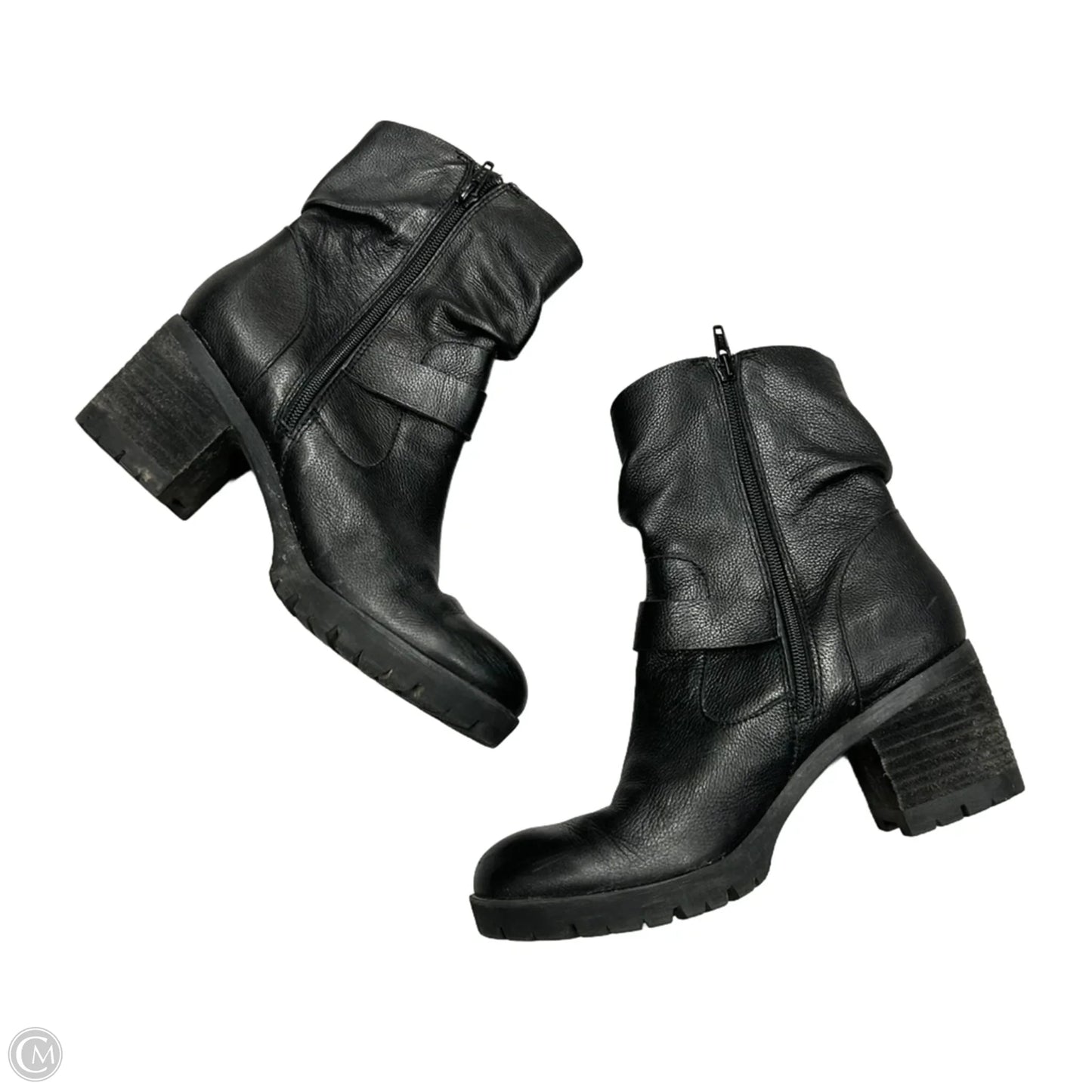 Boots Ankle Heels By Kork Ease In Black, Size: 8