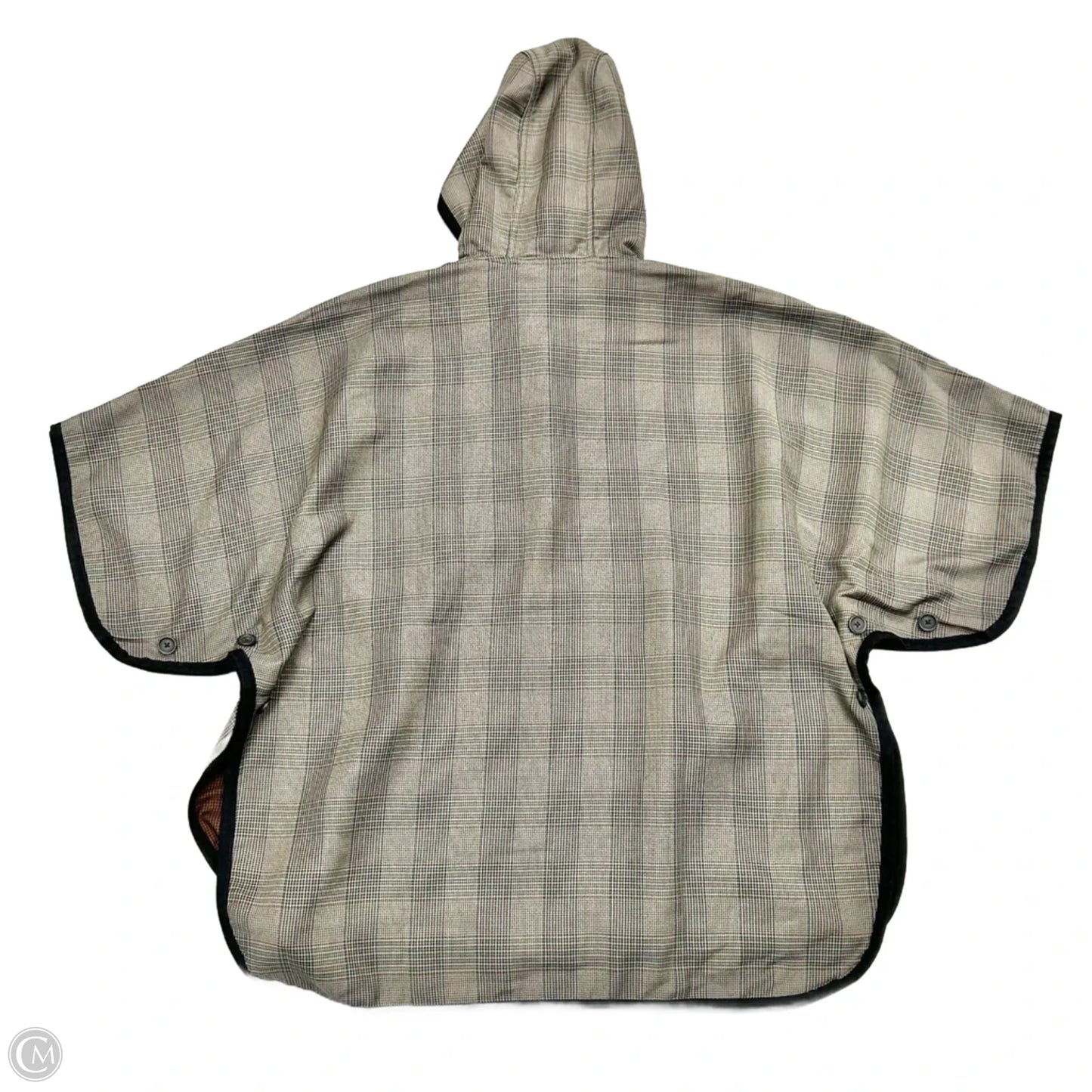 Poncho By Cabi In Plaid Pattern, Size: Xs/S