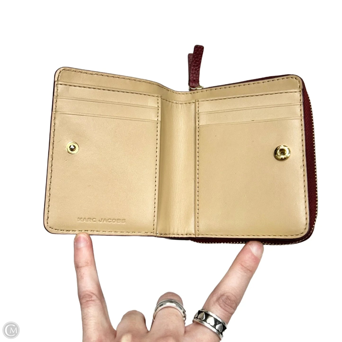 Wallet Luxury Designer By Marc Jacobs, Size: Small